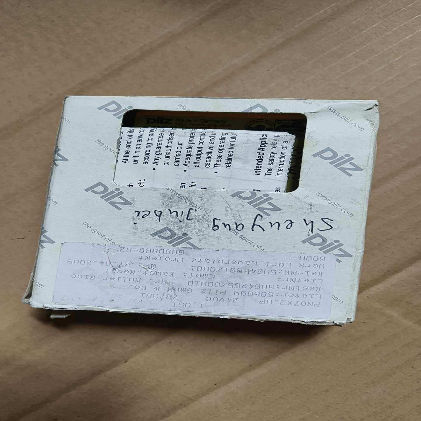 咨询-PILZ皮尔兹安全继电器PNOZX2.8PC2