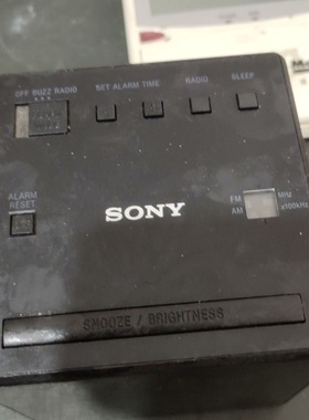 议价索尼ICFC1转来线已剪断懒得去接线试不知道好坏售议价