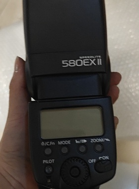 佳能580EXII机顶闪光灯98新保真-议价
