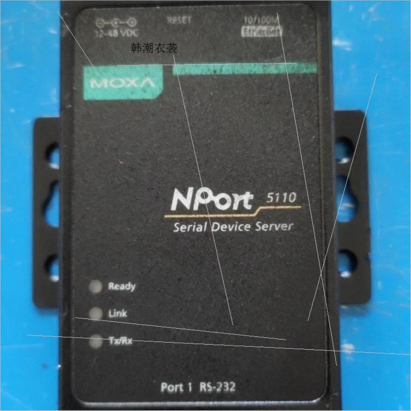NPort5110 1口RS232转乙太网 MOXA 5