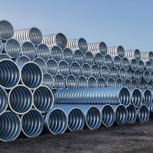 金属钢制波纹涵管大口径镀锌波纹管涵洞公路隧道排污排水地埋涵管