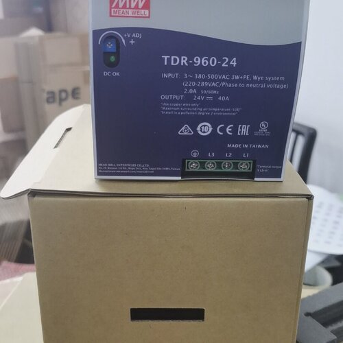 正品台湾明纬TDR-960-24导轨电源2440A替代DRT-960-24