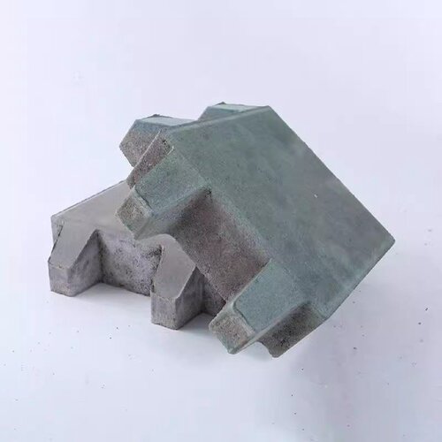 植草砖停车场地砖双八字嵌草砖混凝土绿色井字植草砖草坪砖蟹脚砖