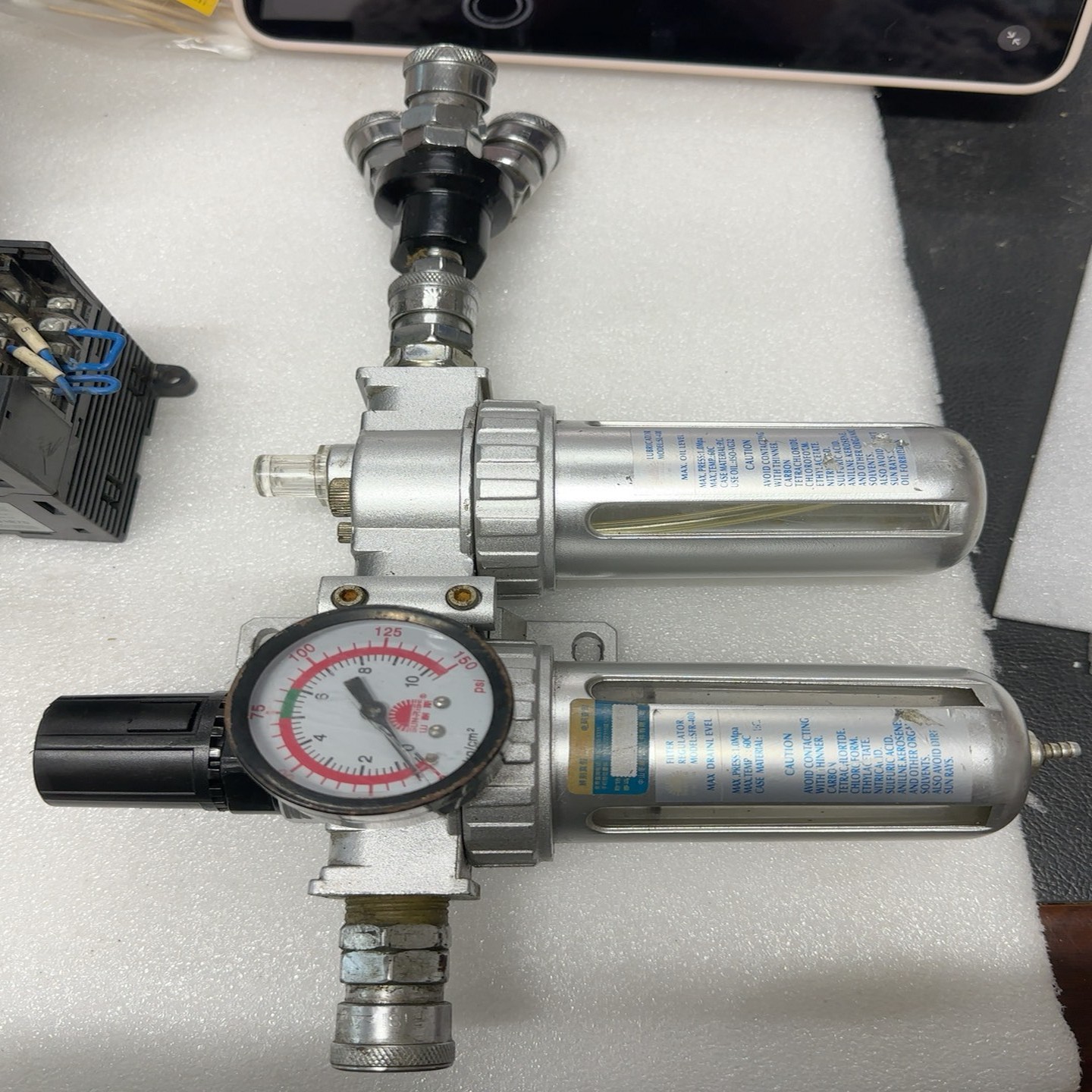 山耐斯分离器SFR-400，SL-400，带三通阀~询价