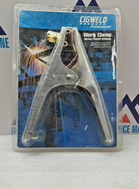 CigweldWorkClamp646350SpringLoaded600AMP