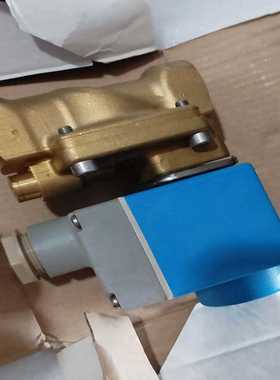 丹佛斯电磁阀EVR6，全新原装，铜质阀体，蓝色外壳，型号01--议价