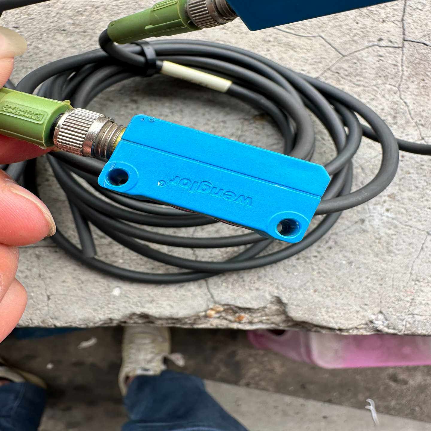 议价视界条码扫描器，74-，成色如图，功能包好，带线适用