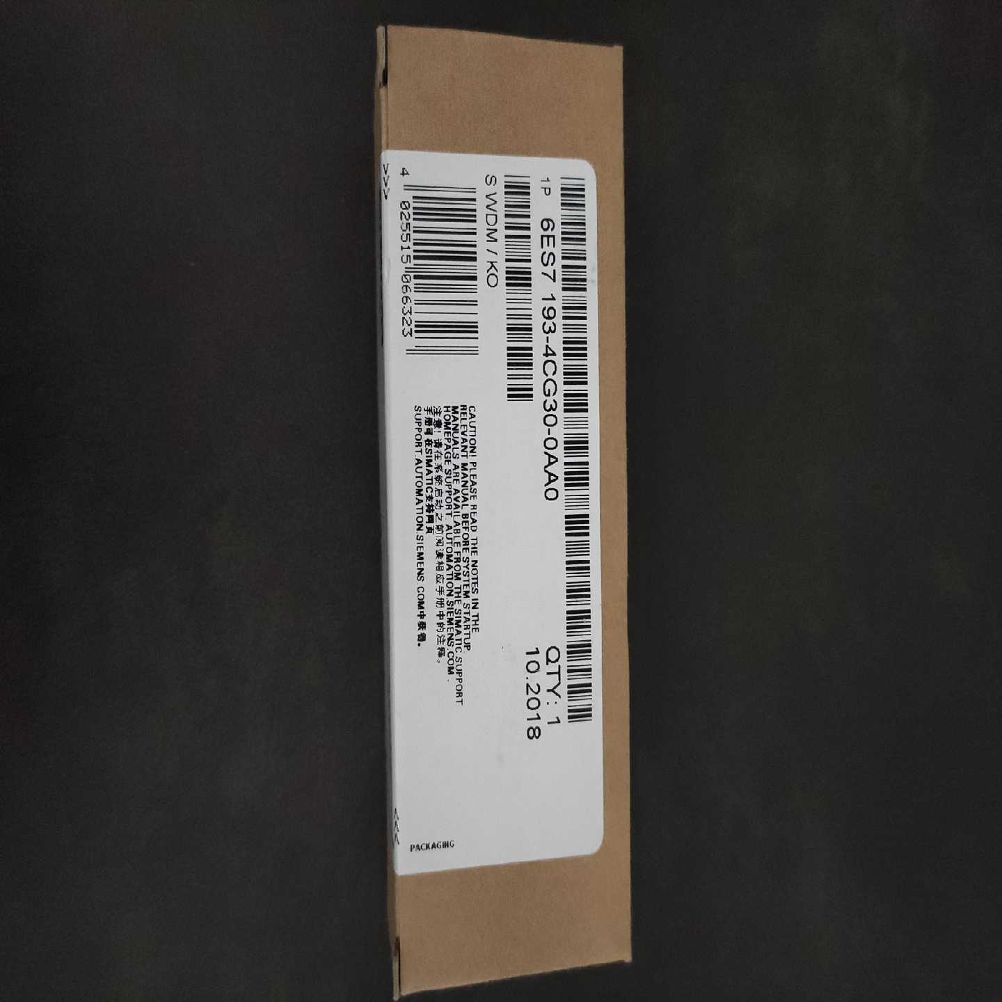 询价~安全模块背板6es7 193-4cg30-0aa0，仅