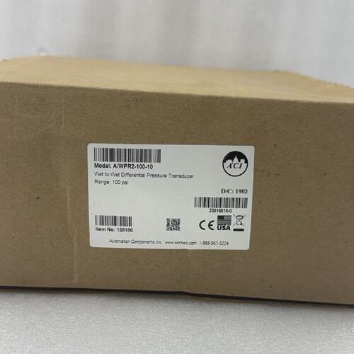 NEW AUTOMATION COMPONENTS INC AWPR210010 WPR2100 WET DIFF PR