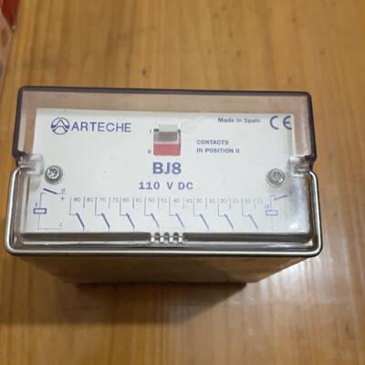 寻X原装西班牙ARTECHEBJ8继电器110vDC成色如图
