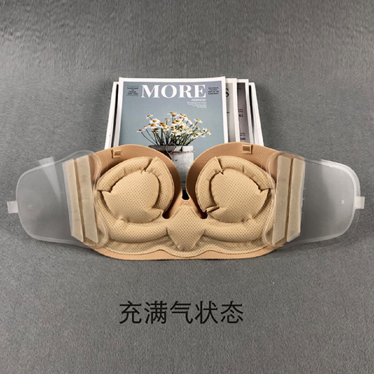 啵啵姐妹充气胸贴婚纱专用内衣透乳贴