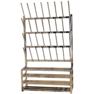 不锈钢水鞋架挂靴架食堂食品厂水产车间换鞋架胶鞋水靴烘干沥水架