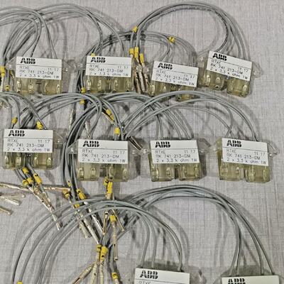 LOT 10 PCS ABB RTXE 11 17  RK 741 213DM  NEW WITHOUT BOX