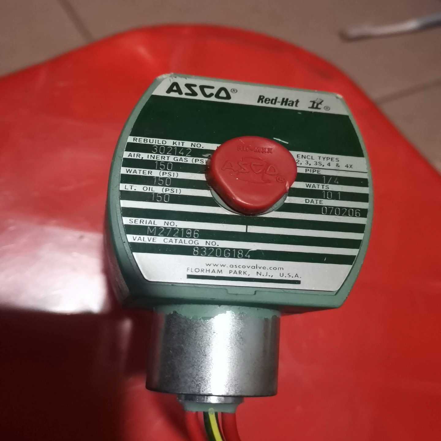 议价美国原装ASCO电磁阀8320G184成色如图，包好包邮