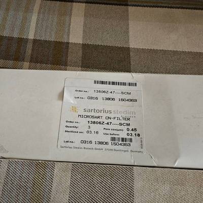 Sartorius赛多利斯硝酸纤维素膜白底黑格13806Z询价