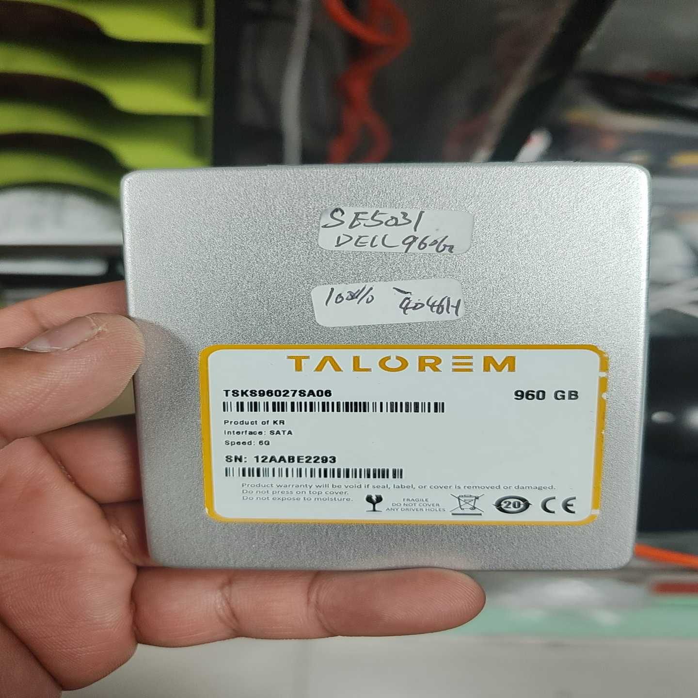 出一个DELL960GSSD固态硬盘--议价商品