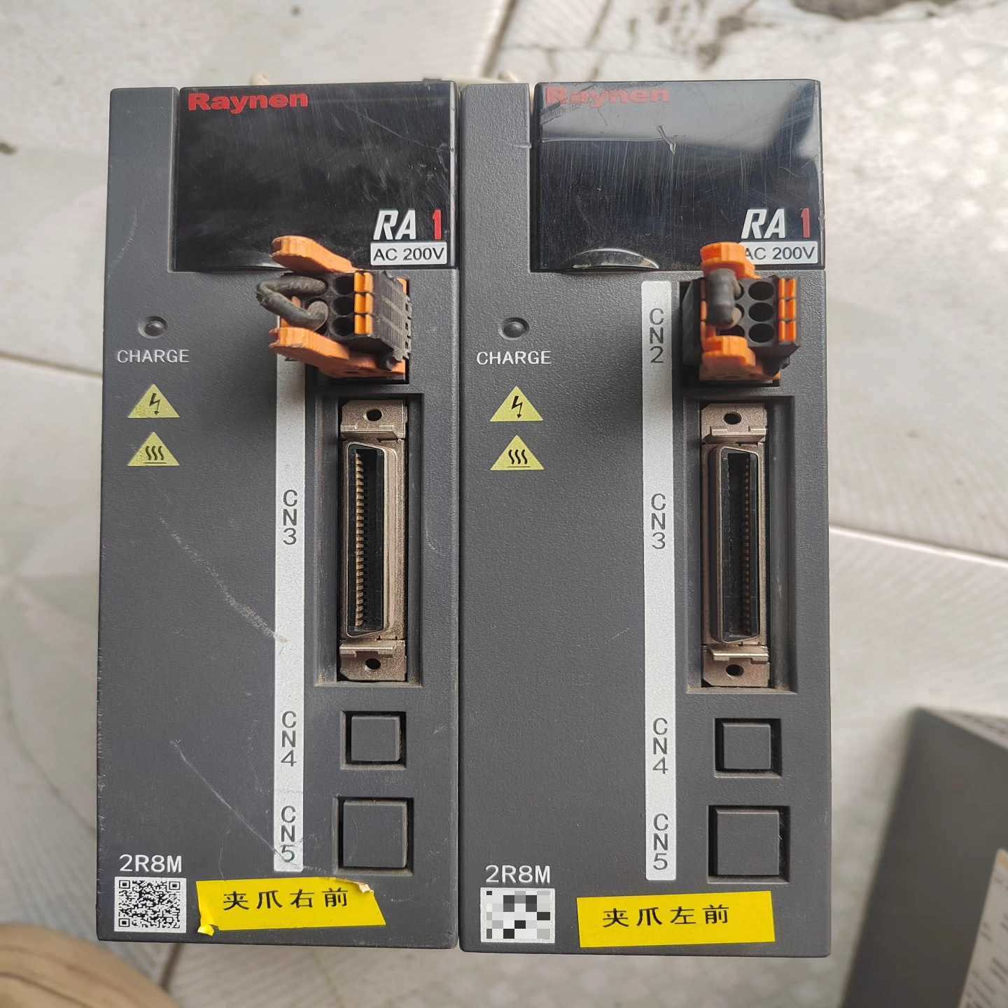 询价睿能伺服400w驱动型号:RA1E-2R8M