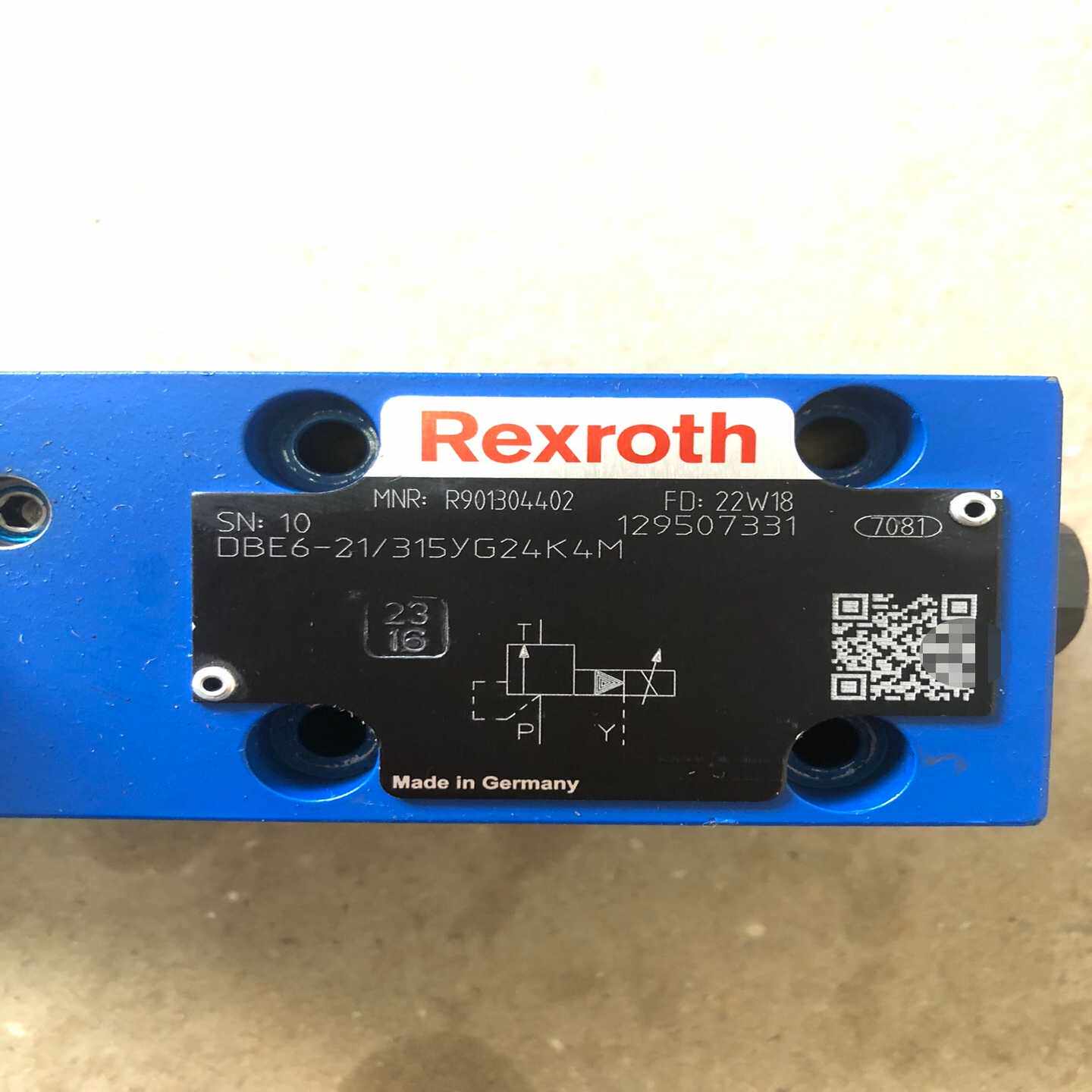 力士乐比例阀R901304402DBE6-21/315YG询价