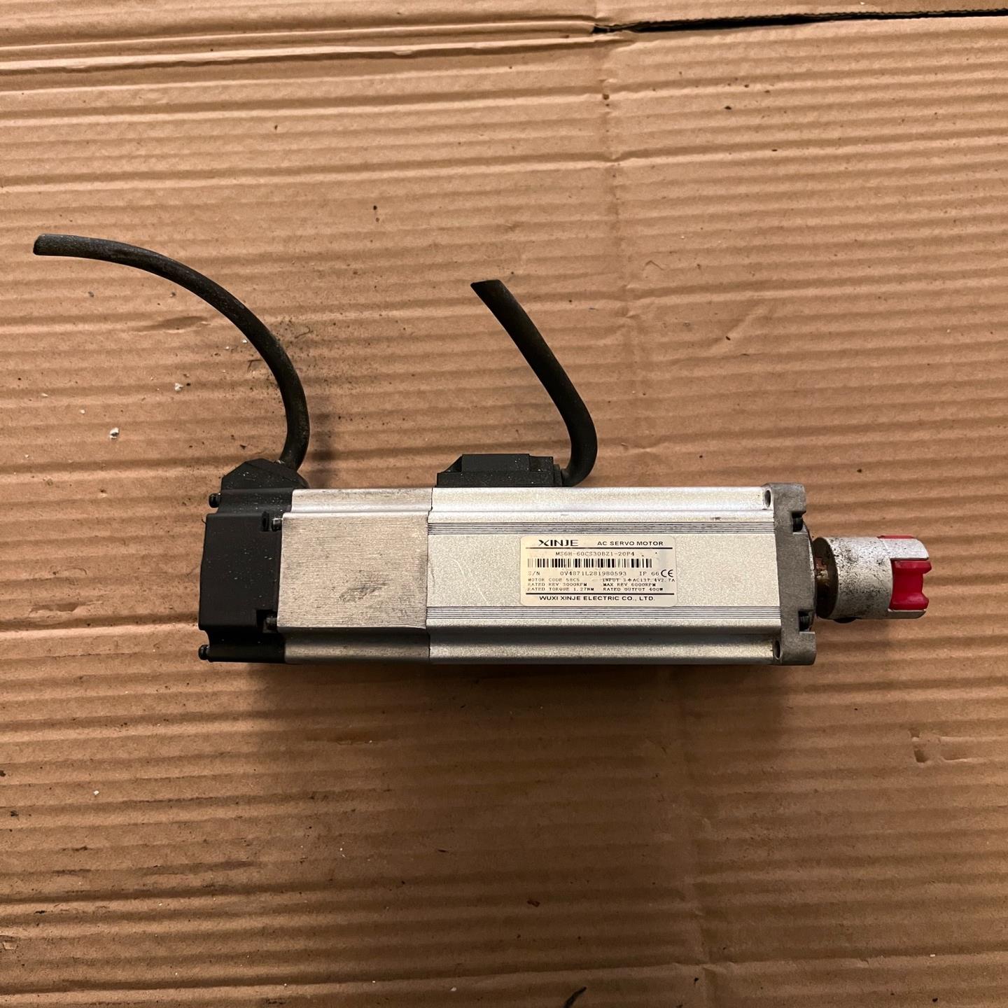 (工仔机械）信捷MS6H-60CS30BZ1-20P4伺服电机，400W