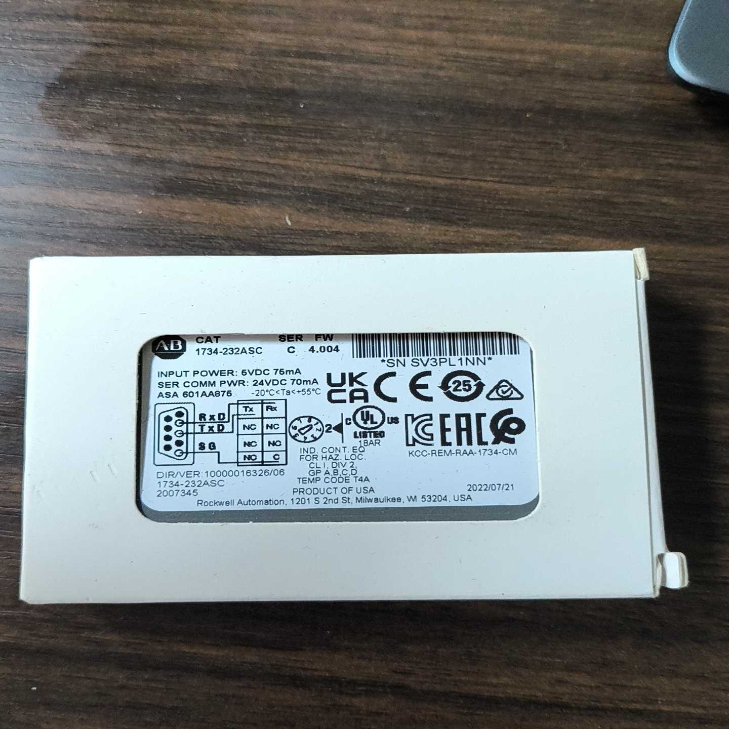 ABPLC模块1734-232ASC，全新原装正品，现货