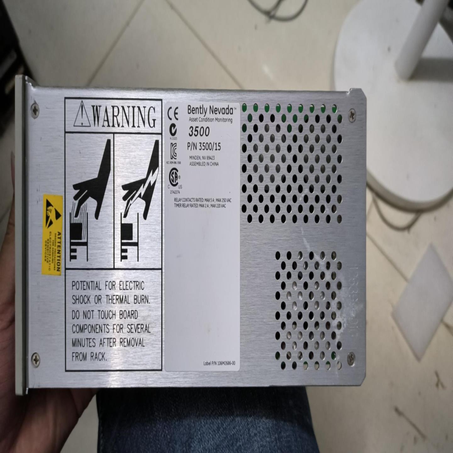 配件本特利350015电源模块欢迎咨询议价