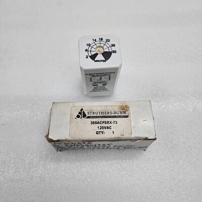 STRUTHERSDUNN 388ACPSRX73 OFF TIME DELAY RELAY 120VAC 230M