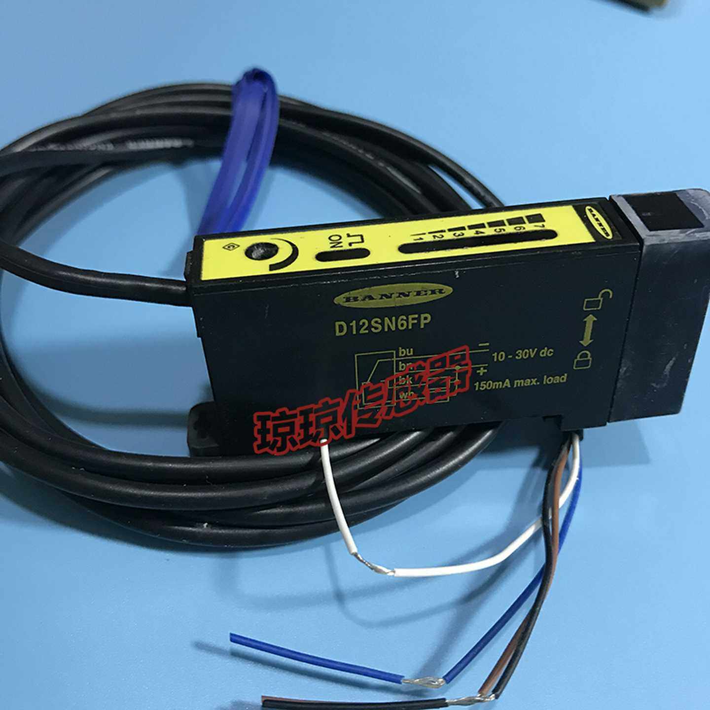 BANNER邦纳D12SN6FVD12SN6FPHD12SN6FP光纤传感器放大器