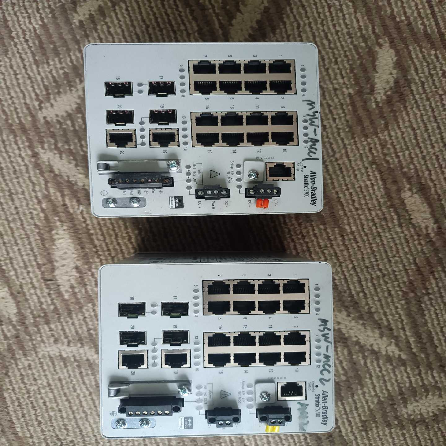 AB以太网交换机1783-BMS20CL，共两块百分之百~询价