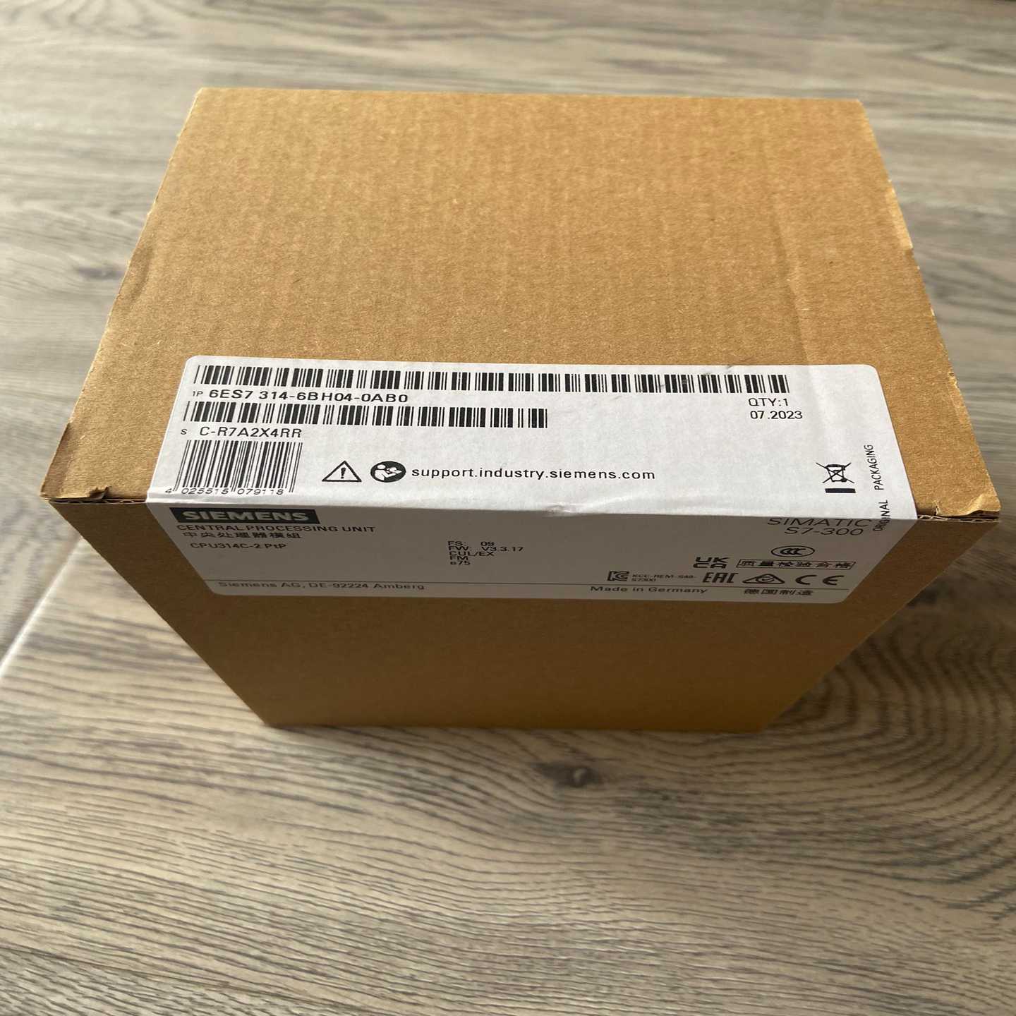 CPU模块6ES7314-6BH04-0AB06ES73询价