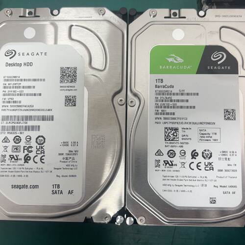 议价Seagate 1Tb Desktop Hard Drive Model St1000dm014 3.5 S适