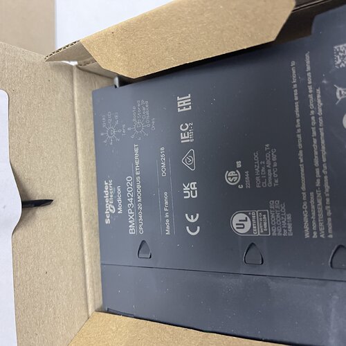 议价原装全新 M340 CPU 模块 BMXP342020 BMXP342O2O BMX P342020