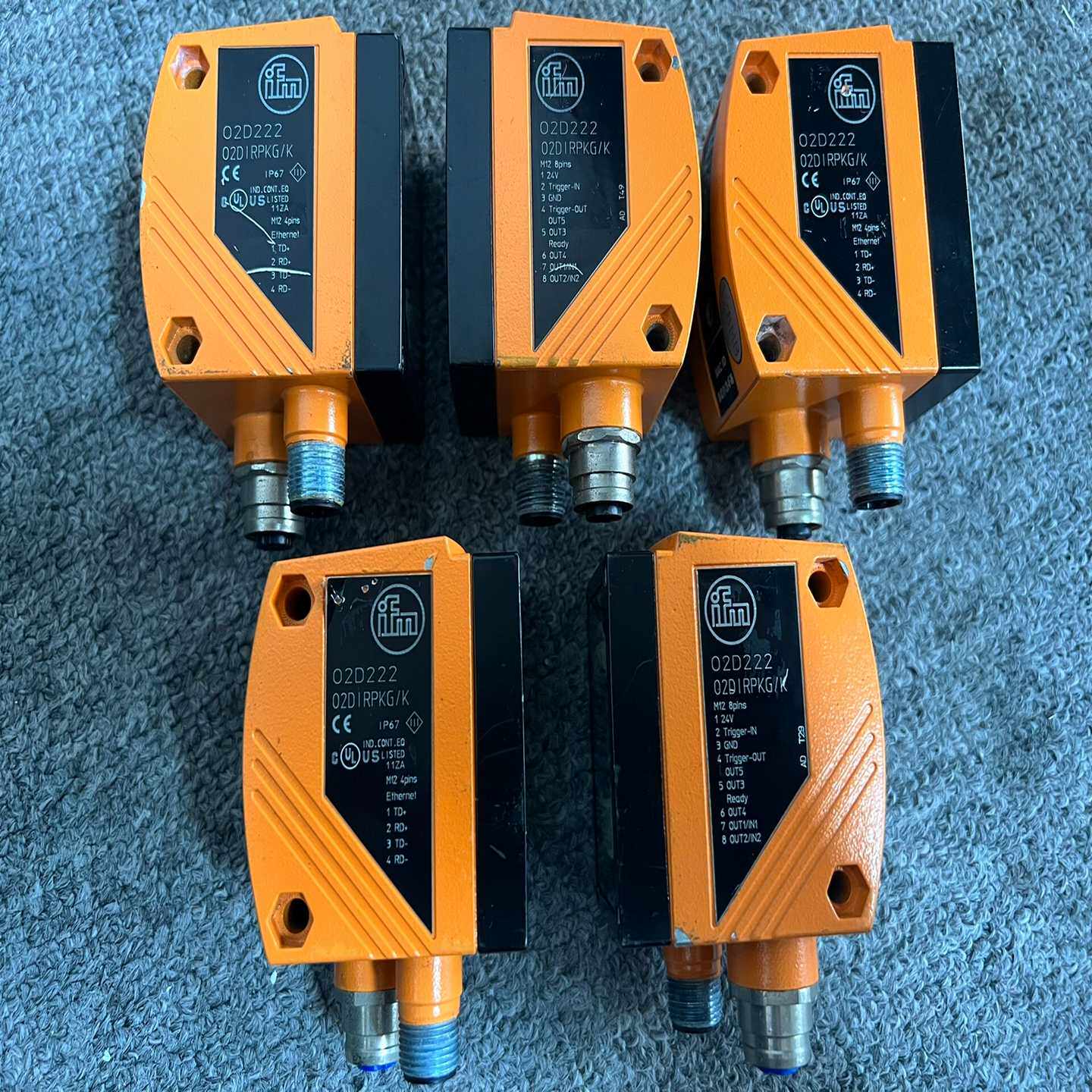 IFM易福门O2D222二维码条形码读取器--议价商品