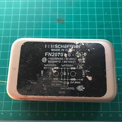 咨询-SCHAFFNER夏弗纳FN2070-6-06滤波器，6A拆