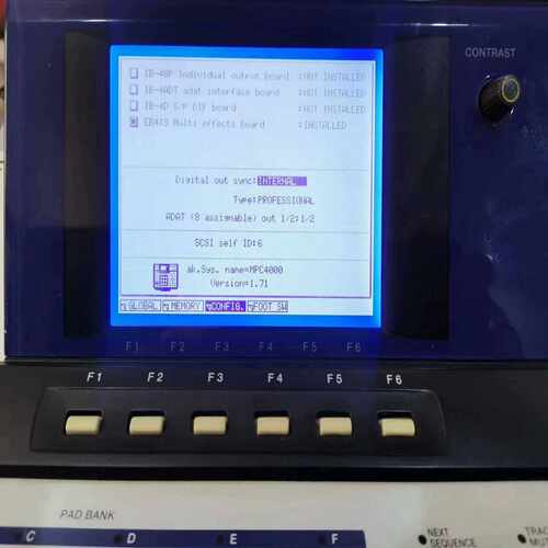 akai mpc4000 采样机，显示屏~询价