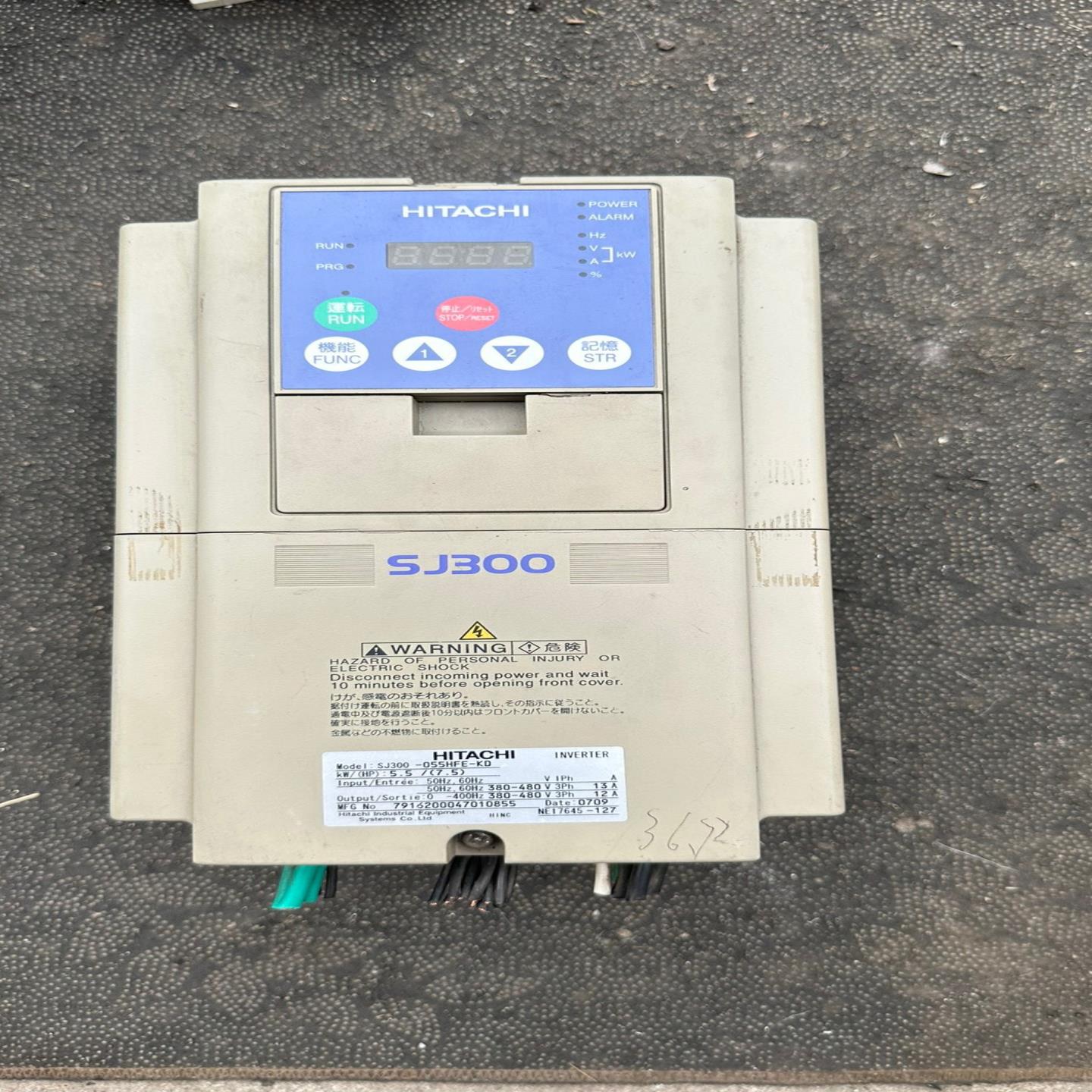 议价日立变频器 SJ300-055HFE-KD 55kw  功