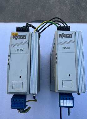 WAGO万可电源，787-842，共计2个，如图所示，实物拍--议价商品