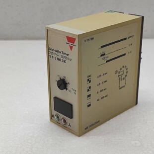 Carlo Gavazzi S 115 186 230 Star Delta Zeitschaltuhr 230V AC