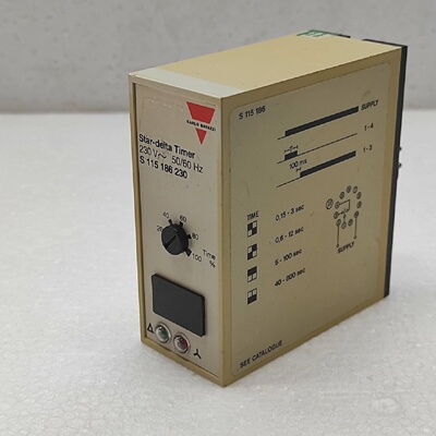 CarloGavazziS115186230星三角洲计时器230V交流电S1151862305100