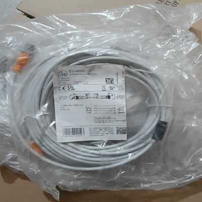 询价~德国IFM易福门M12公母头EVW029耐焊连接线缆