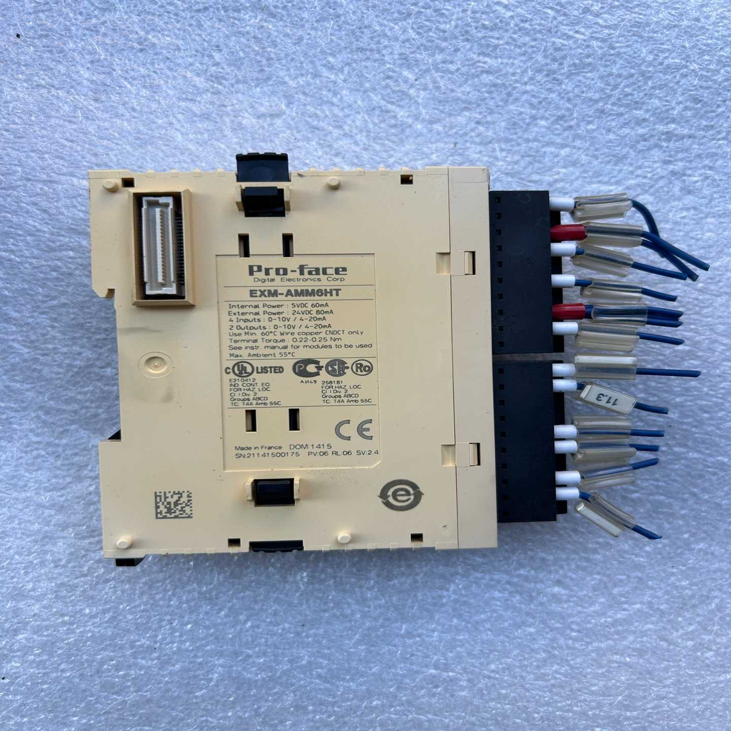 EXM-AMM6HT普洛菲斯PLC货，功能。成色九八询价