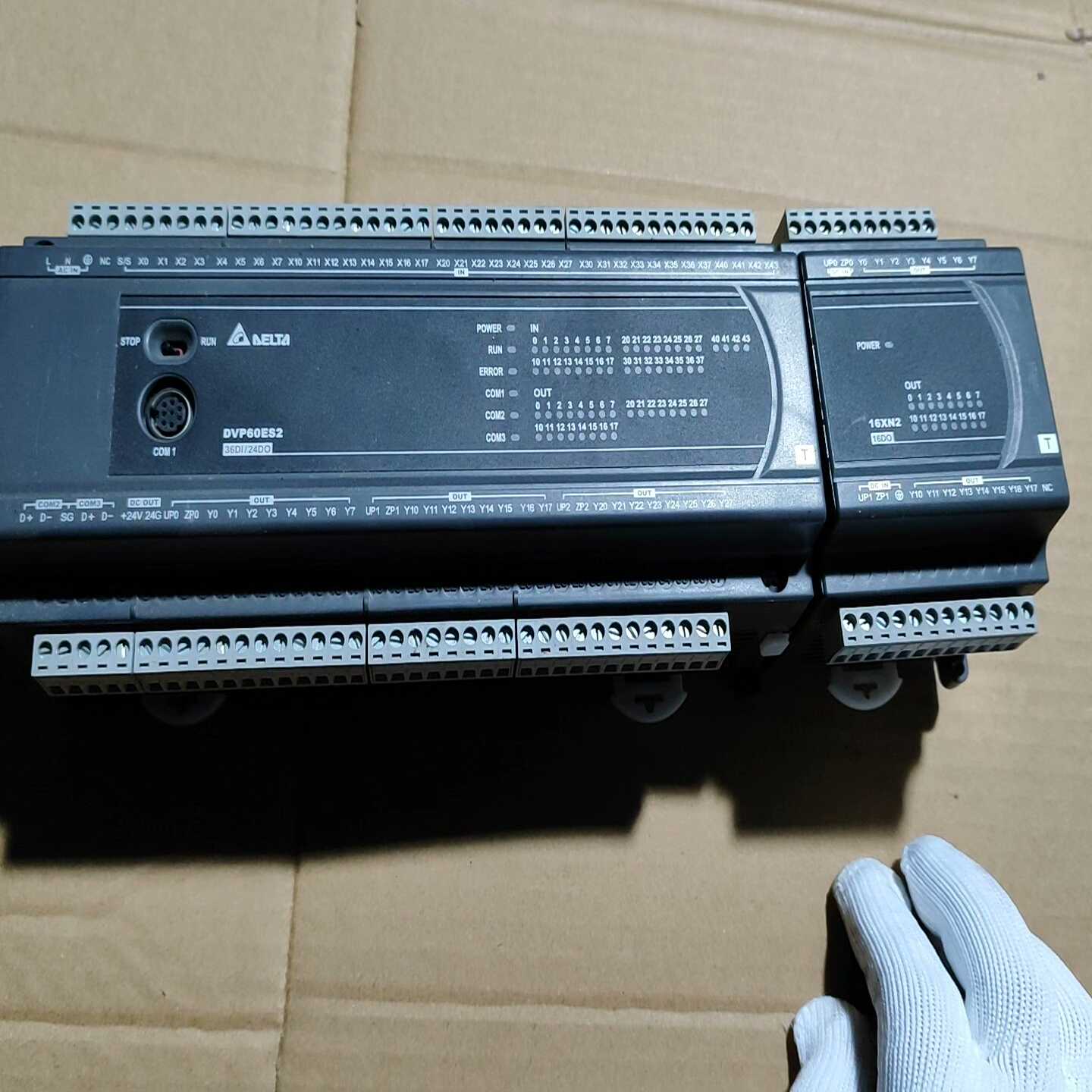 【议价】台达PLCDVP60ES2带扩展16XN2件