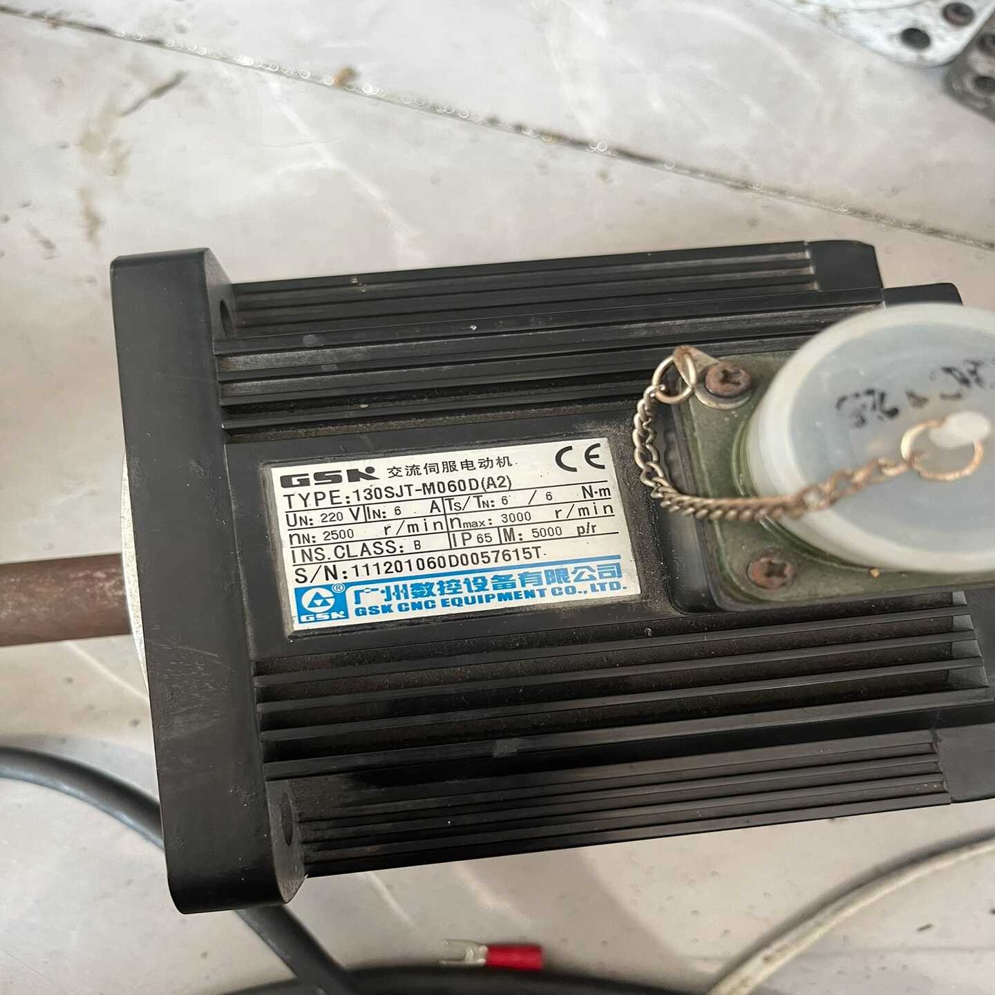 【议价】广数交流伺服电机130SJT-M060D（A2）电机适用