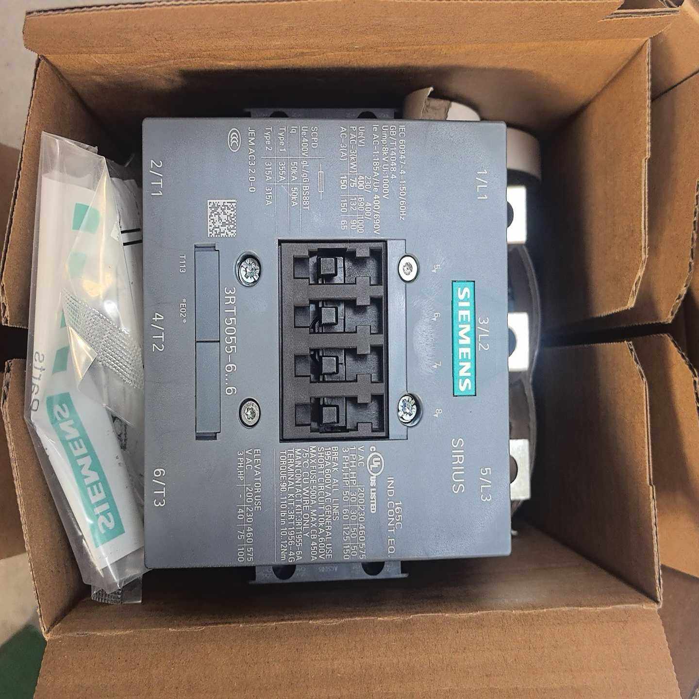 接触器3RT5055（11）个配件齐全询价