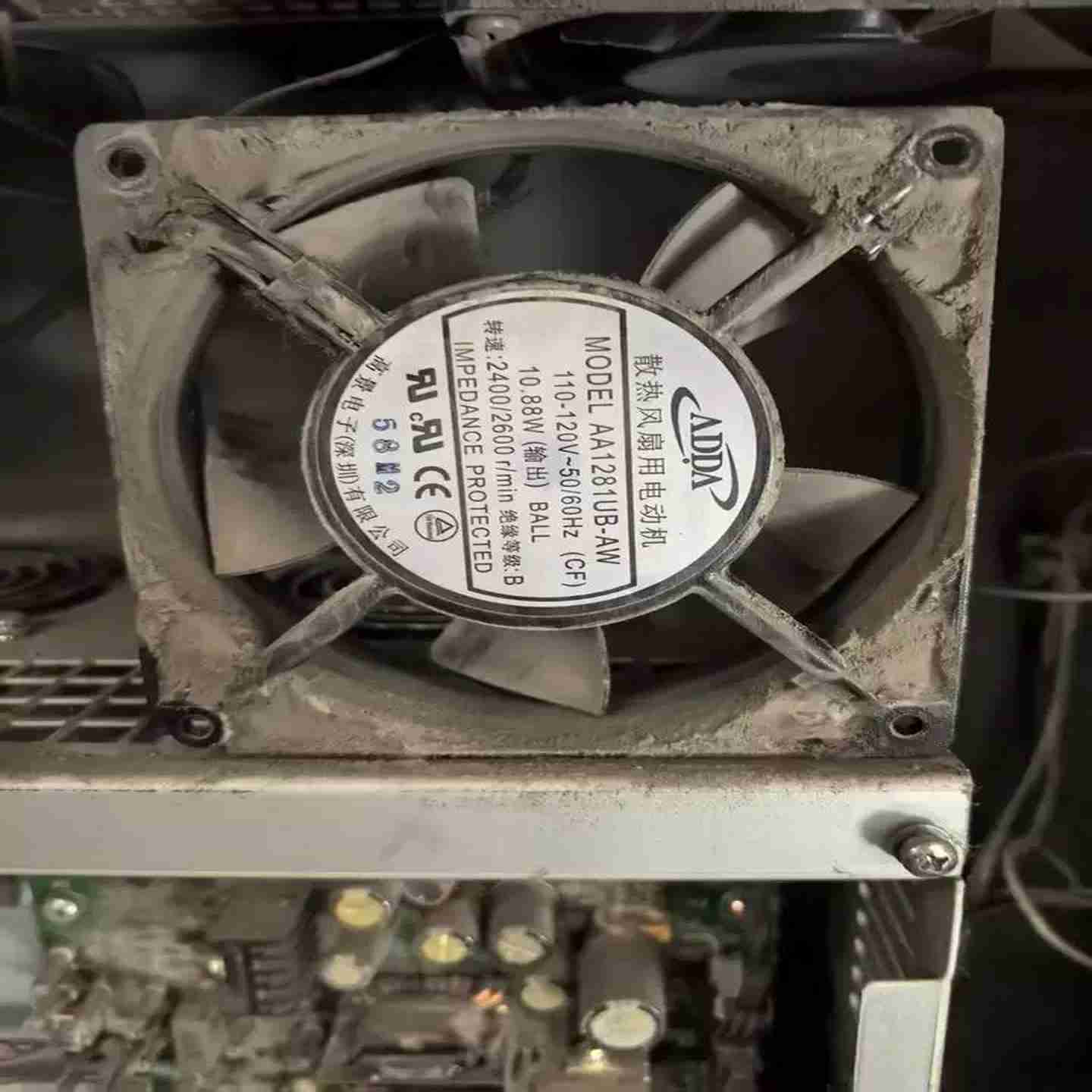 议价D-AA1281UB-AWAT110-120V全新现货ADDA电梯配件散热风扇120