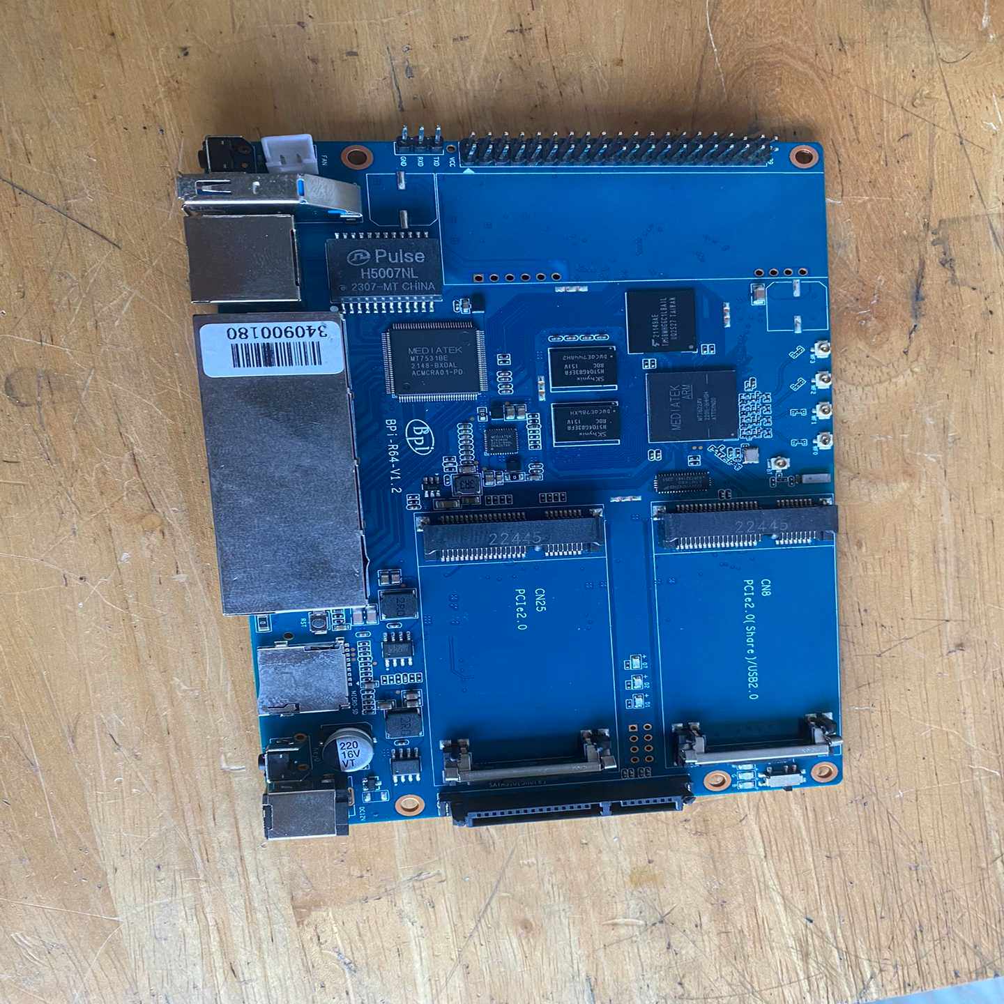 咨询-开发板bpi-r64-v1.2版本，功能，不提供技术支持