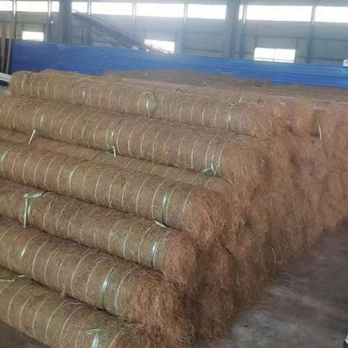 椰丝毯河道护坡抗冲毯植生毯矿山公路边坡绿化植物纤维毯生态环保