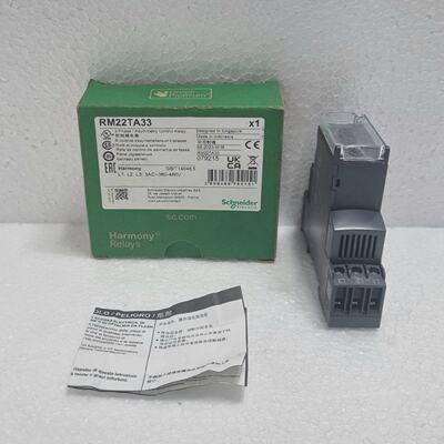 Schneider RM22TA33 threePhase Asymmetry control relay 380480