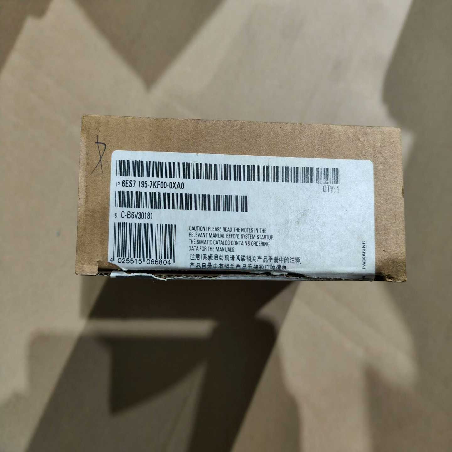 库存西门子6ES7195-7KF00-0XA0.实物图片，功--议价商品