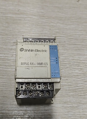 询价-AX1S14MRES士林PLC控制器成色好通电没反