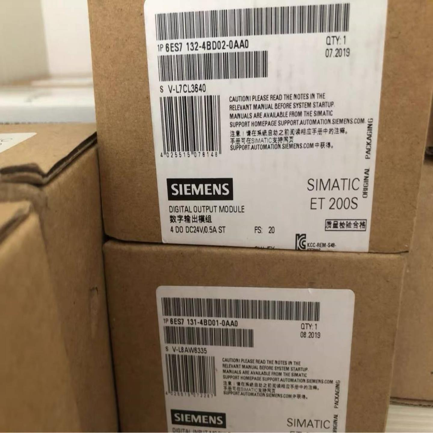 配件全新西门子ET200S系列PLC模块 6ES7 131-4BD01132-4B议价